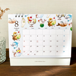 2026年台曆[茶、水果與動物] 第9張的照片