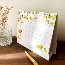 2026年台曆[茶、水果與動物] 第15張的照片