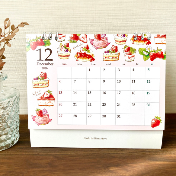 2026年台曆[茶、水果與動物] 第13張的照片