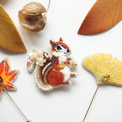 リス ブローチ の人気通販｜Creema(クリーマ) 国内最大のハンドメイド