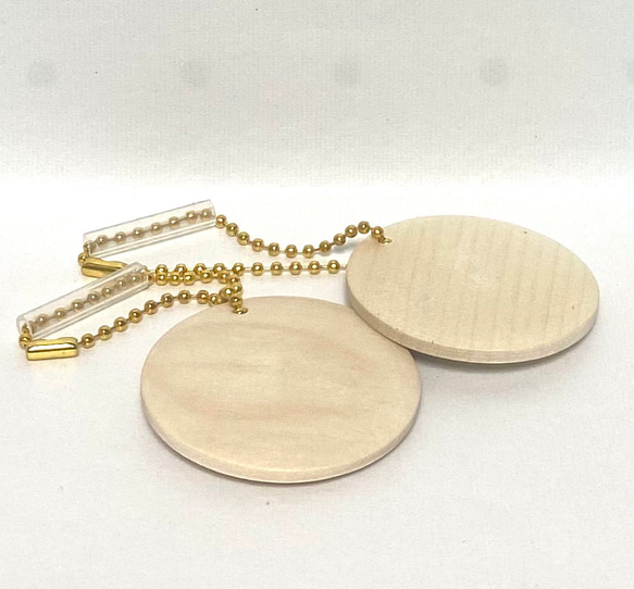 サザナミインコ　木製チャーム　Chubby Bird　 2枚目の画像