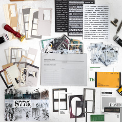 saleign's lair メモ 海外作家 コラージュ 素材 紙もの saleign´s lair