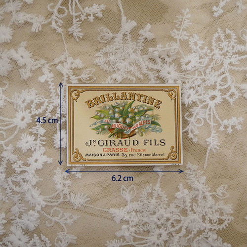 ビンテージ フランス 香水ラベル muguet シール・ステッカー