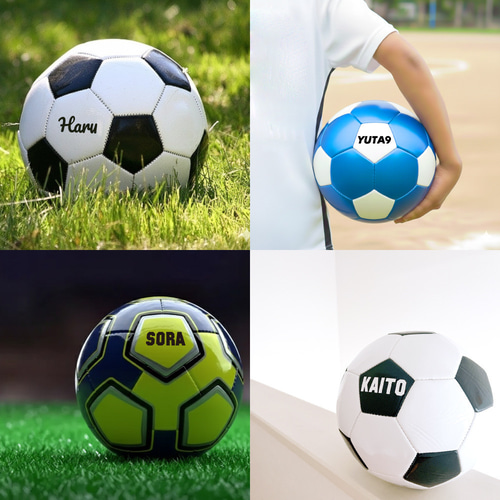 8枚付】 防水 オーダー 名前シール｜ネームステッカー｜ サッカー