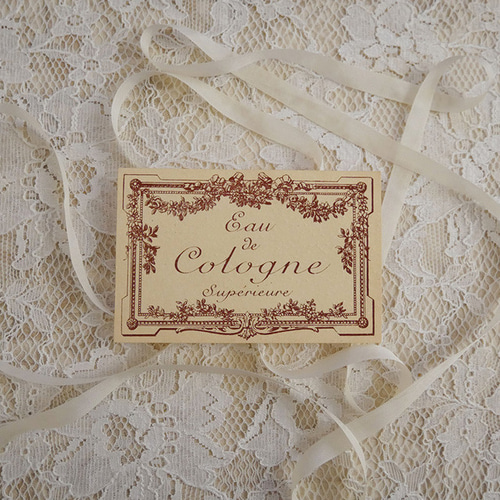 ビンテージ フランス 香水ラベル cologne シール・ステッカー