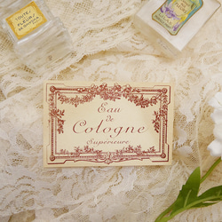 ビンテージ フランス 香水ラベル cologne シール・ステッカー