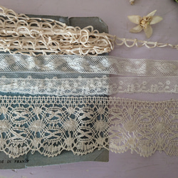 手芸 アンティーク レーステープ 未使用品 メルスリー フランス お裁縫