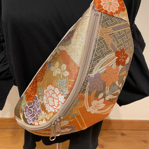 帯バッグリメイク　779番ボディバッグ 帯バッグリメイク 779番ボディバッグ poplar_3038439