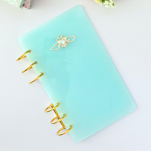 A6 レジン貯金バインダー｜積立貯金・セービングチャレンジ・家計管理