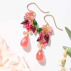 ラブラドライト♦︎ヘキサゴンカット✴︎14kgfブレスレットB165 ラブラドライト（ヘキサゴンカット）とレクタングルチェーンの