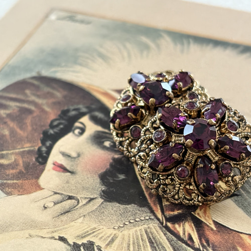 W.GERMANY 西ドイツ製 ヴィンテージ イヤリングブローチ稀少 W.GERMANY西ドイツ製ヴィンテージ イヤリング 48#