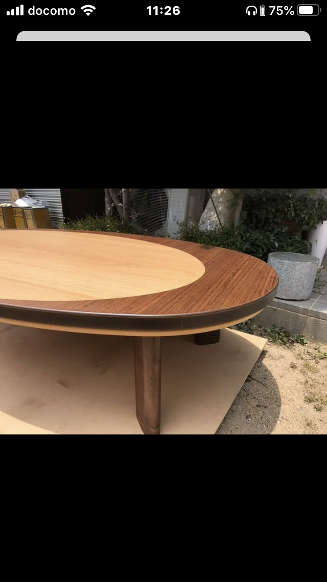 楕円こたつ120日本製・ヒーター別売り こたつ kotasanuki 通販