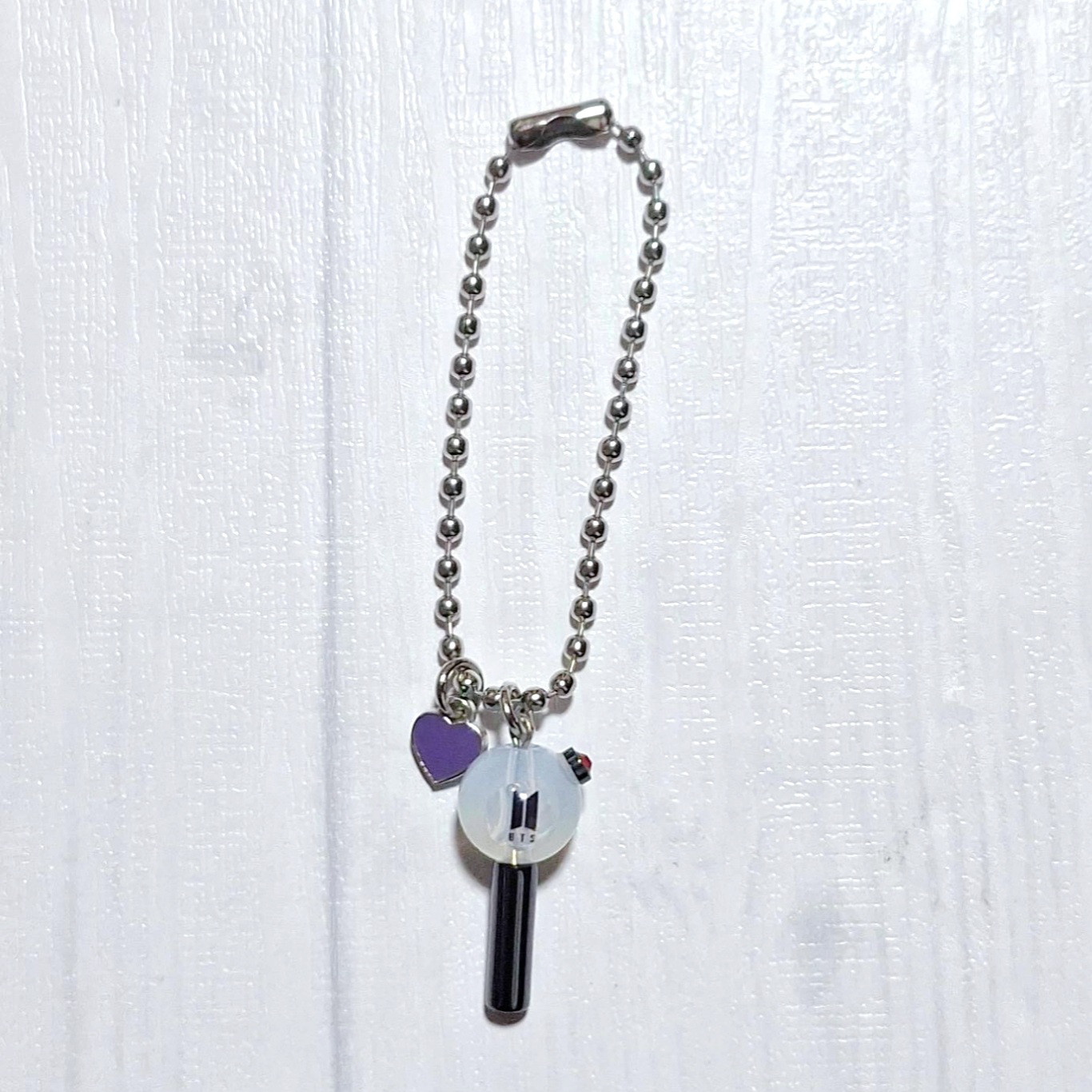 【オーダーページ】 BTS 推しカラー アミボムネックレス ミニアミボムキーホルダー(ボールチェーン) 【BTS】 その他