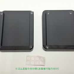 セパレート型モバイルリストレスト ワイド 傾斜タイプ8度 20to30mm 分割傾斜キーボード向け(Cornix等) 9枚目の画像