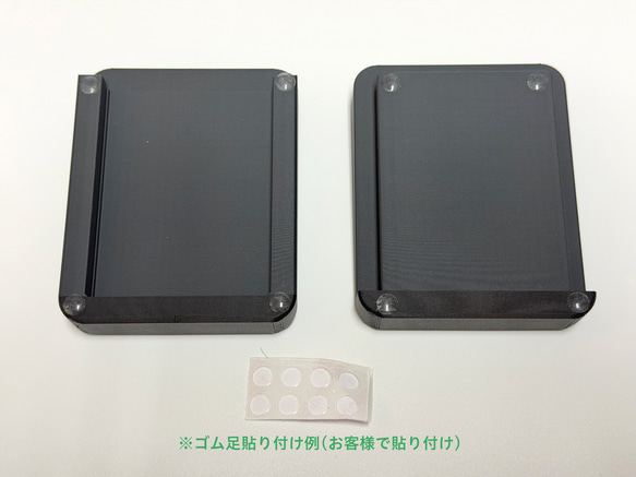 セパレート型モバイルリストレスト ワイド 傾斜タイプ8度 20to30mm 分割傾斜キーボード向け(Cornix等) 9枚目の画像