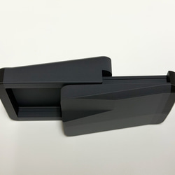 セパレート型モバイルリストレスト ワイド 傾斜タイプ8度 20to30mm 分割傾斜キーボード向け(Cornix等) 5枚目の画像