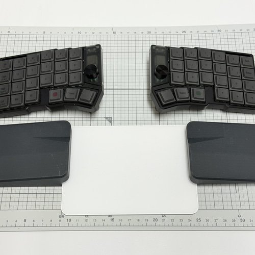 セパレート型モバイルリストレスト ワイド 傾斜タイプ8度 20to30mm