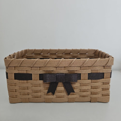 エコクラフト ナチュラル収納かご フリーボックス・小物入れ K