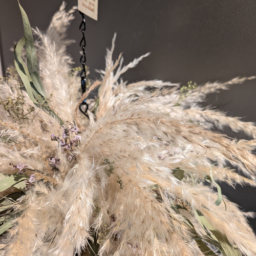Flying Wreath【フライングリースのある暮らし】ボタニカル調 ＊大型