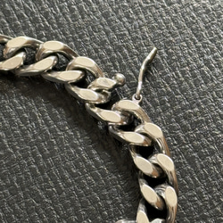 シルバー925製　IDブレスレット 5枚目の画像