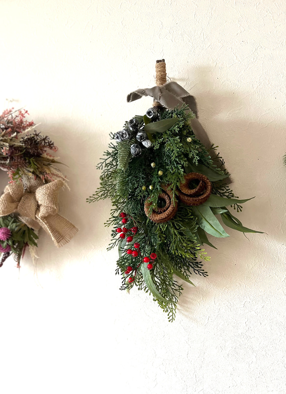 クリスマススワッグ アーティフィシャル クリスマススワッグ（アーティフィシャル) スワッグ rhyme_752 通販