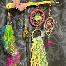 ドリームキャッチャー【虹の雫】※送料無料 その他インテリア雑貨