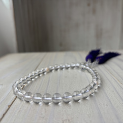 水晶お念珠.〜正絹紫房.〜 14枚目の画像