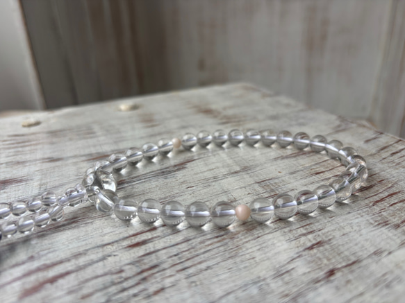 水晶お念珠.〜正絹紫房.〜 5枚目の画像