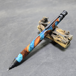 クラフトエー　ムン・エボニー杢　ボールペン ペールムーンエボニー ウッドボールペン【送料・ギフトボックス