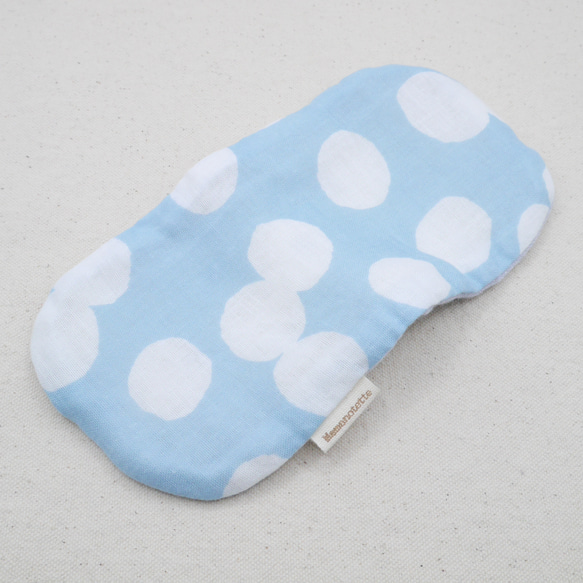 ふわもこハンカチ｜ほっこりドット-Cozy Dot-｜S・10×20cm｜ガーゼハンカチ｜敏感肌｜ハンドタオル 9枚目の画像