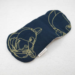 ふわもこハンカチ｜くま刺繍-Bear Embroider-｜S・10×20cm｜ガーゼハンカチ｜敏感肌｜プチギフト 5枚目の画像