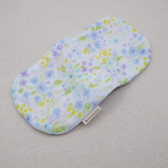 ふわもこハンカチ｜水彩小花-Watercolor Small Flowers-｜S・10×20cm｜ガーゼハンカチ 6枚目の画像