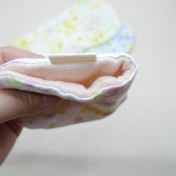 ふわもこハンカチ｜水彩小花-Watercolor Small Flowers-｜S・10×20cm｜ガーゼハンカチ 3枚目の画像