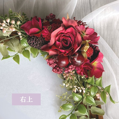 フォトフレーム 花 ウェルカムボード A4 アーティフィシャルフラワー