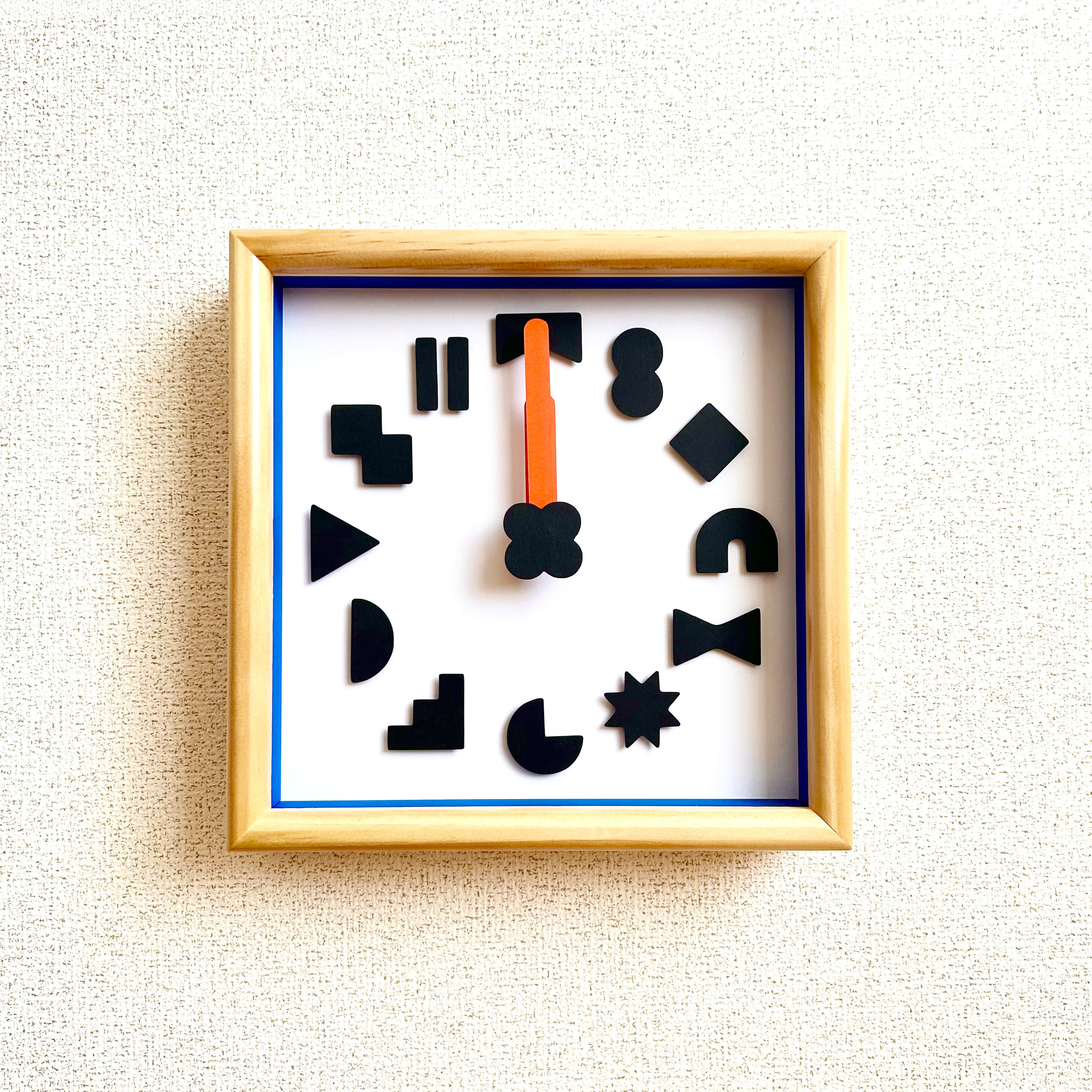 装飾時計［木製］S502