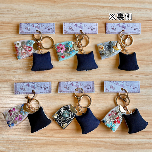 インド産ハンドメイドキーチャーム インド刺繍キーホルダー 公爵猫 キーホルダー strange maker 通販