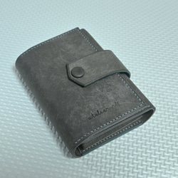 マネークリップ財布【ブラック】 イタリアンレザー マルゴー