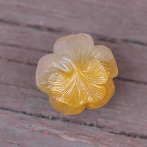 ゴビ石−1412 ゴビ瑪瑙　『銀杏』和菓子　彫刻 ゴビ石−1412 ゴビ瑪瑙 『銀杏』和菓子 彫刻 その他インテリア雑貨