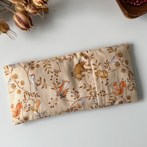 ❀キツネ好きさんへ❀じんわりあったか小豆カイロ あずきカイロ