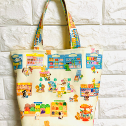 ❤️大人気新柄yukiemonお好きな生地でトートバッグ作成致します