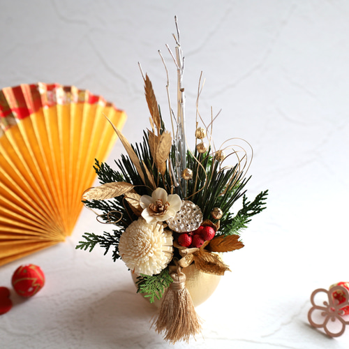 お正月アレンジ　No.8 お正月アレンジ No.8
