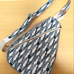 ミナペルホネン ハンドメイド テトラポーチ ポシェット