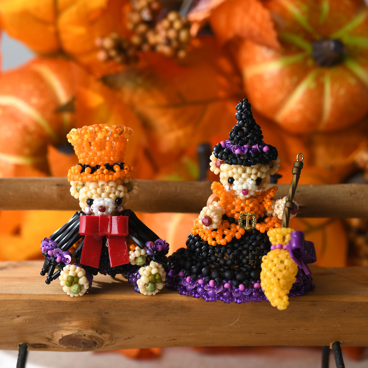 【手作りキット】パーティーテディベアセット～Bonnie・Hamish～