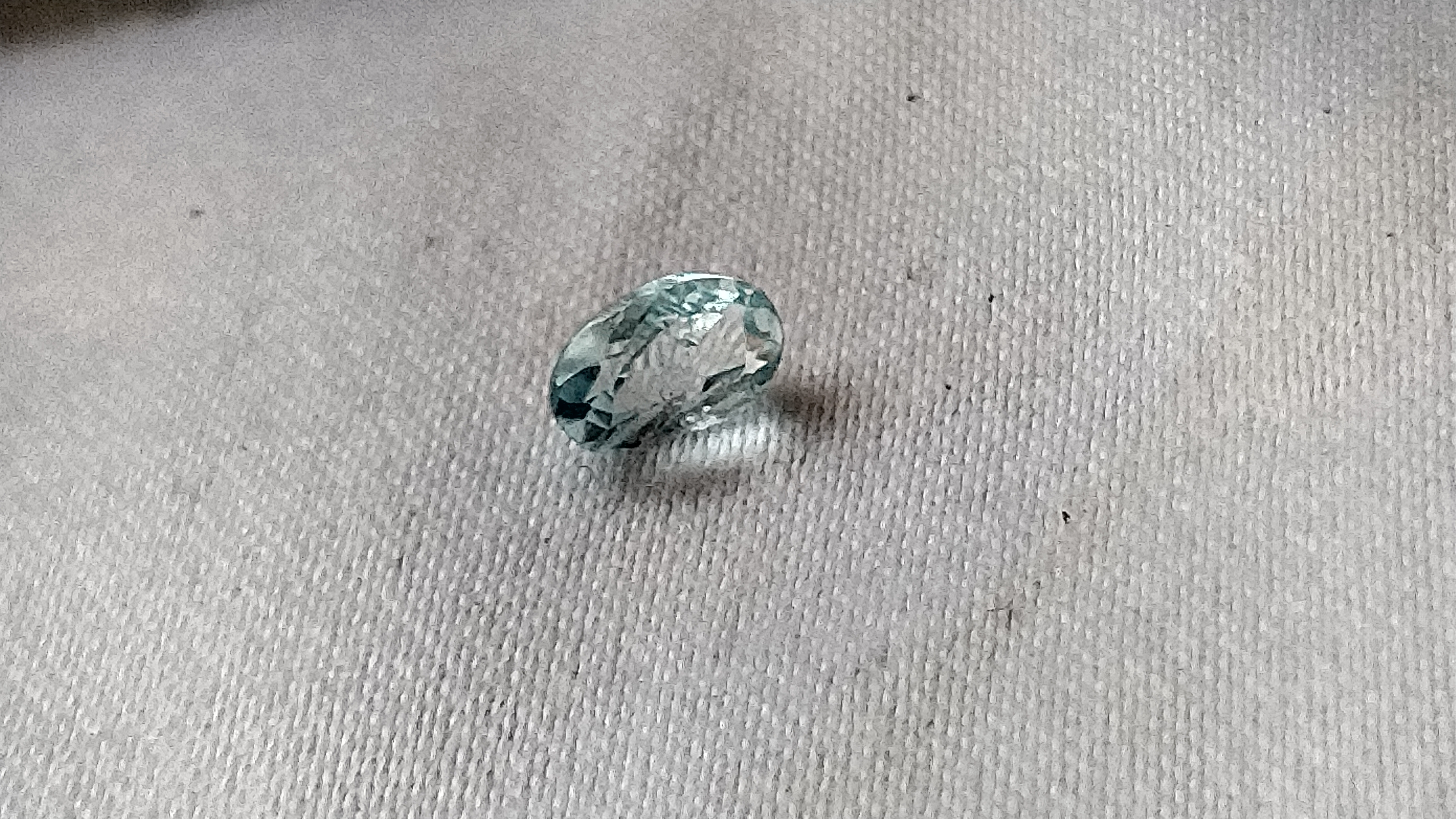 N.0004 パライバトルマリン ルース 0.35Ct ブラジル産 希少石 ブルーグリーン 高品質