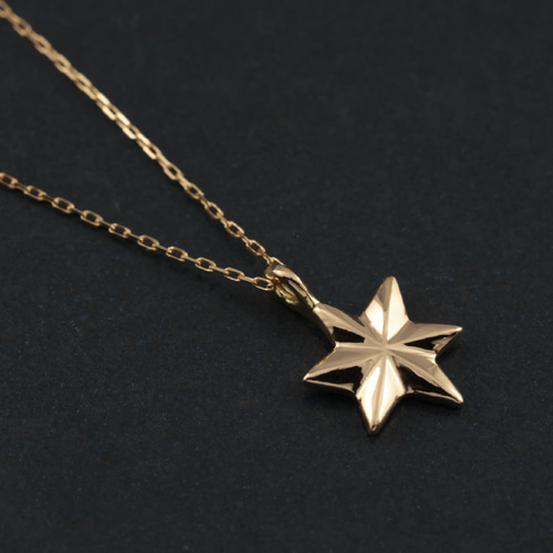 着けっぱなし/K18/星ネックレス】(star5)18金 ゴールド 星 スター プチ
