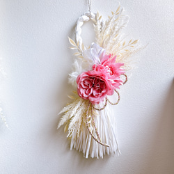 ピンク（桃） しめ縄・しめ飾り のおすすめ人気通販｜Creema(クリーマ