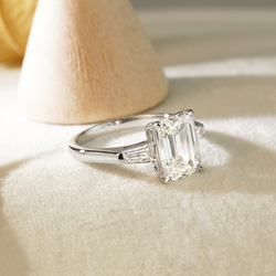 エメラルドブリリアンス・トリロジーリング J-R240604（4週間発送） 9枚目の画像