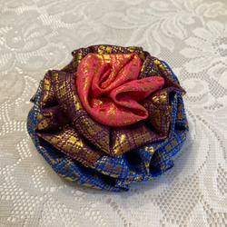 ピンクハート/手編みのベッドカバー/ソファーカバー/かぎ針編みの