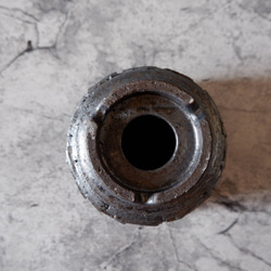 4.5号鉄砂黒裂紋鉢305　塊根植物　多肉植物　アガベ　盆栽　植木鉢　作家鉢　鉢皿　沖縄 7枚目の画像