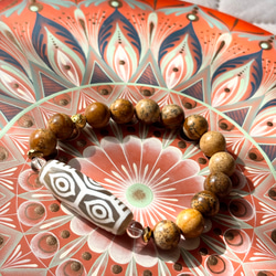 開光☆龍眼天珠 ブレスレット dzi ＊ ΚΑйON ＊ 通販 2711762